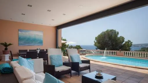 Villa with sea view in Costa d’en Blanes Villa with sea view in Costa d’en Blanes